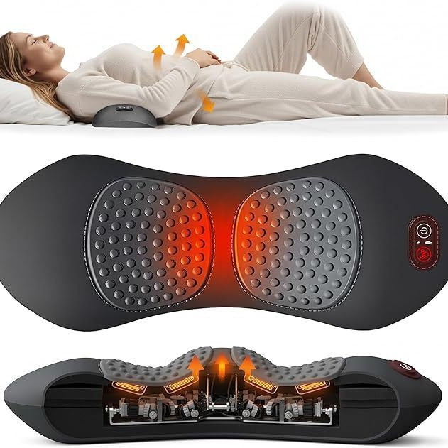 Heated Lumbar Massage Pillow